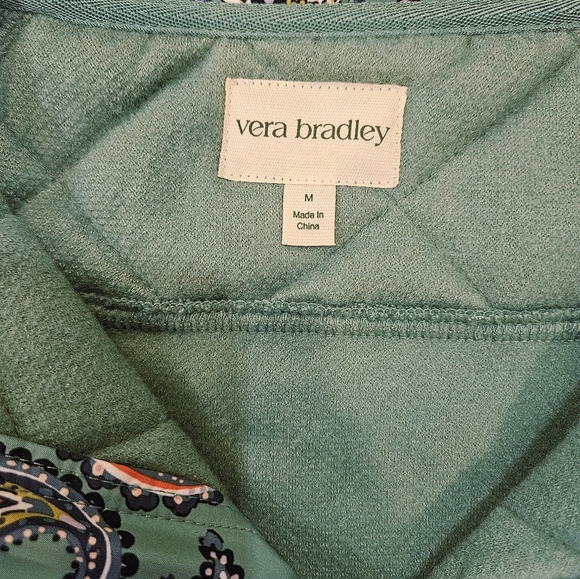 NWOT Vera Bradley Teddy Fleece Pullover Quarter Zip - Picture 5 of 9